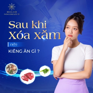 Nên kiêng ăn gì sau khi xóa xăm?